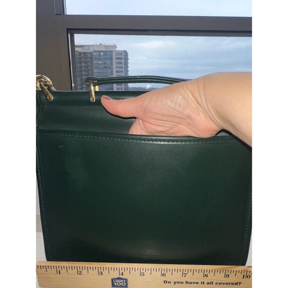 Green Real Leather Purse with Detachable Straps – Excellent Condition Willis - Picture 8 of 16